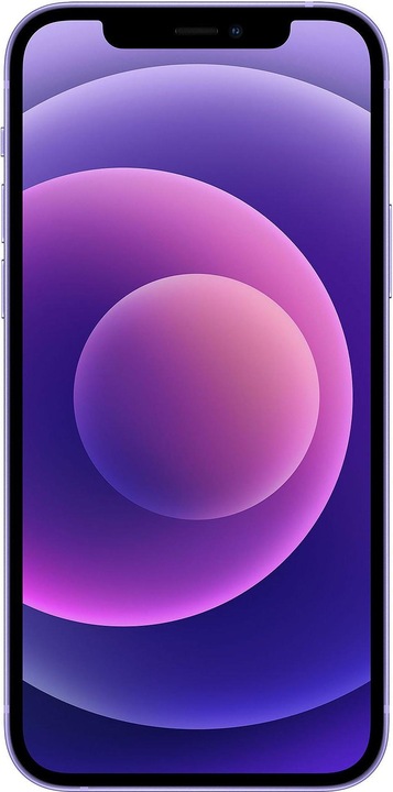 Actual product image Re!commerce iPhone 12 (64 GB, Violet, 6.10", 12 Mpx, SIM + eSIM, A / Like new)