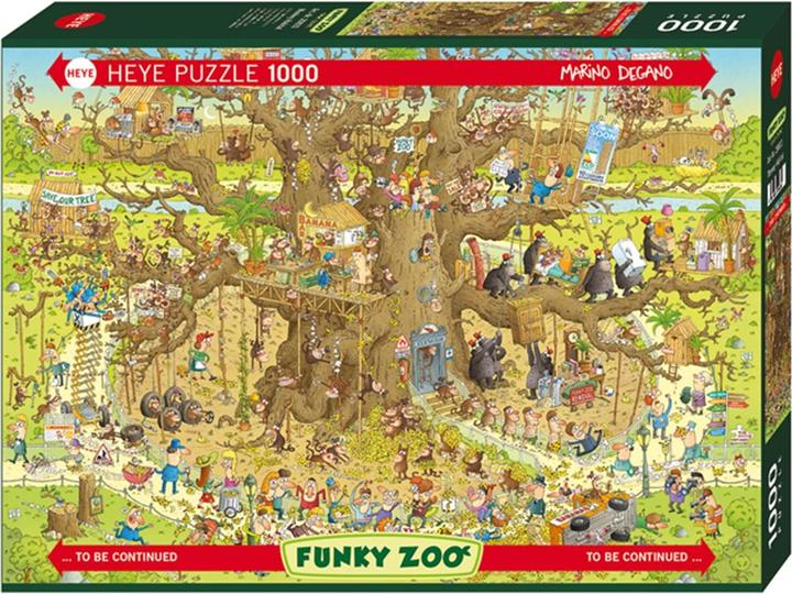 Heye Monkey Habitat (1000 Teile)