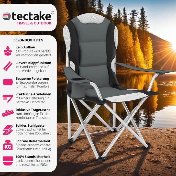 Image du produit tectake Chaises de Camping