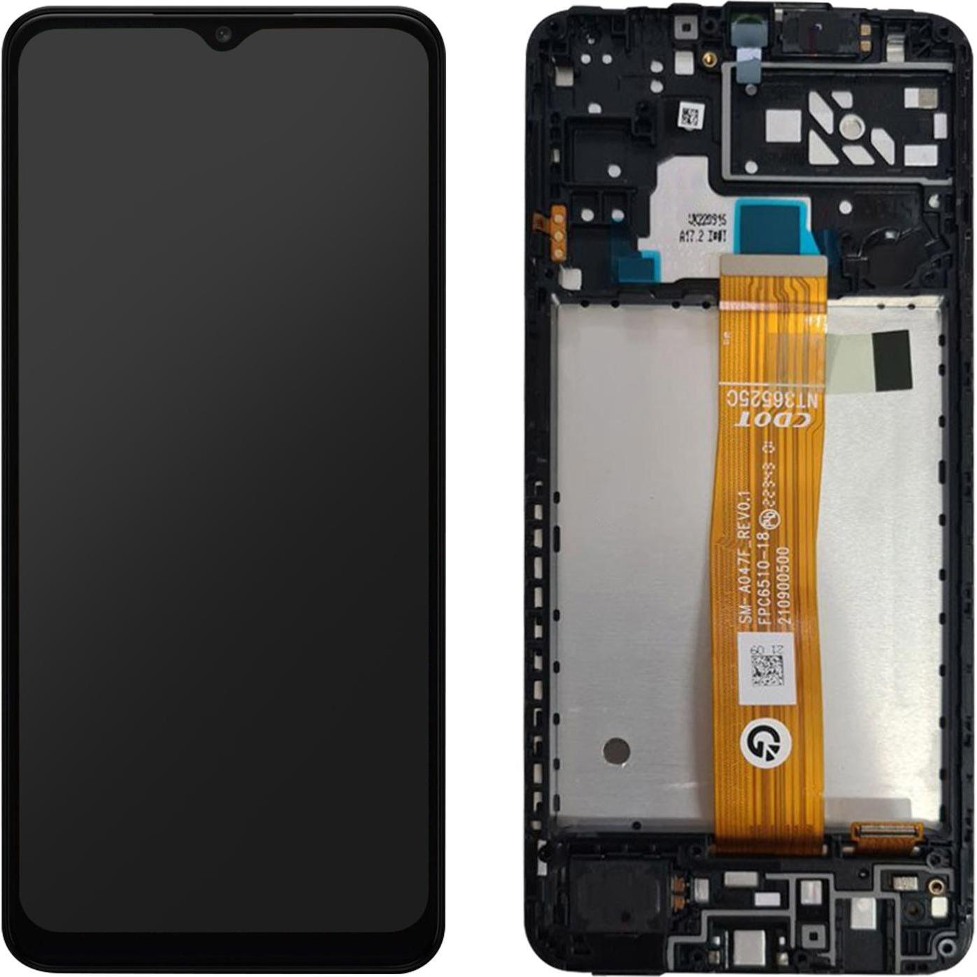 Thumbnail - Clappio Ersatzteil Bildschirm + Touchscreen (Inkl. Gehäuse) (Galaxy A04s), Mobilgerät Ersatzteile, Schwarz