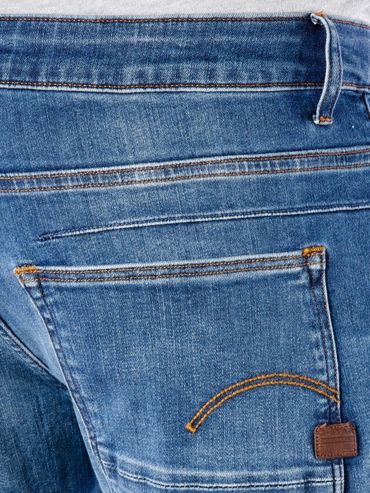 Actual product image G-Star D-Staq Slim Jeans medium indigo aged (W29/L30)
