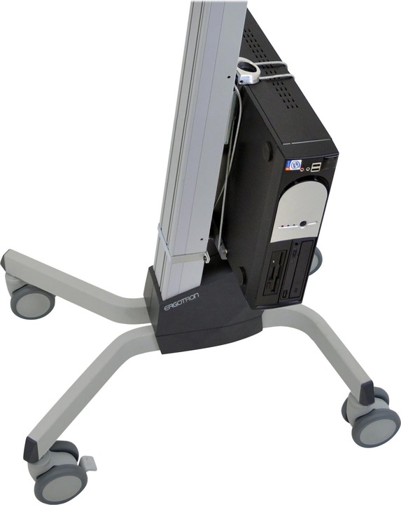 Actual product image Ergotron Universal Cpu Holder Dark Grey