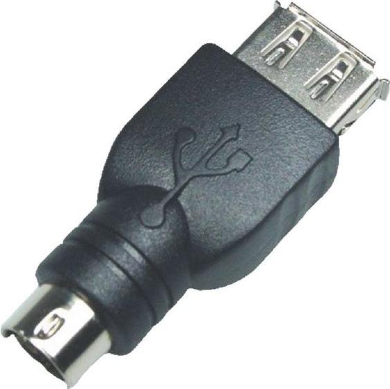 Actual product image Good Connections Value Converter USB -> PS/2 Mouse Adapter, green