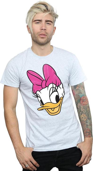 Actual product image Disney Mens Daisy Duck Head Painted T-Shirt (L)