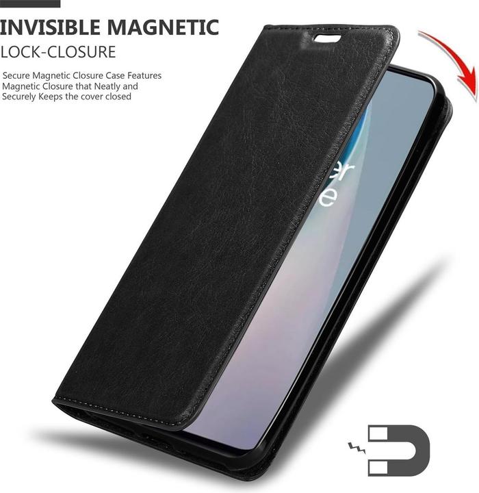 Productafbeelding Cadorabo Boek Onzichtbare Magneethoes (OnePlus Noord N100)