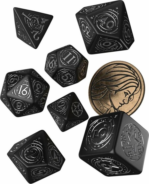 Actual product image Q Workshop Dice The Witcher - Yennefer: The Obsidian Star (7)