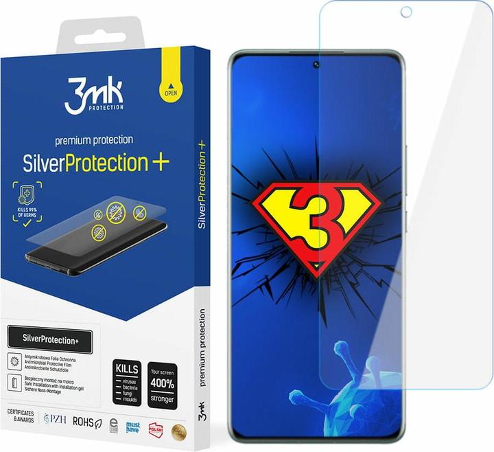 Actual product image 3MK protective film SilverProtection+ for Xiaomi 12 Pro (1 pcs., Xiaomi 12 Pro)