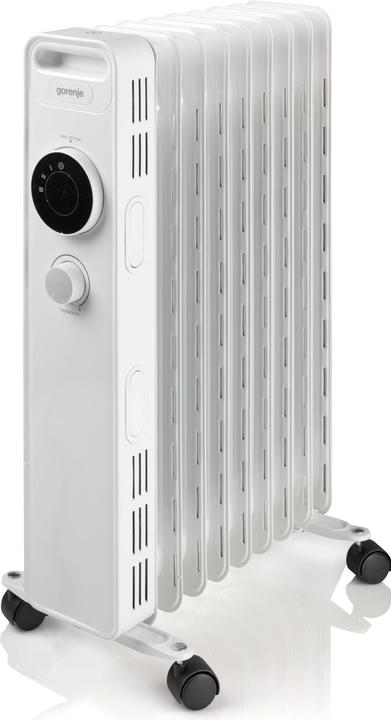 Actual product image Gorenje OR2000M electric space heater Indoor White Oil electric space heater (2000 W)