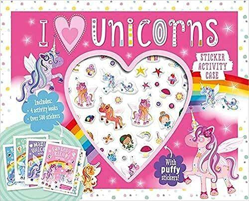 Produktbild I Love Unicorns Sticker Activity Case