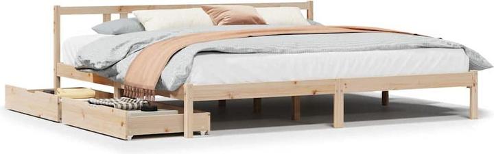 Produktbild vidaXL Bettrahmen (200 x 200 cm)