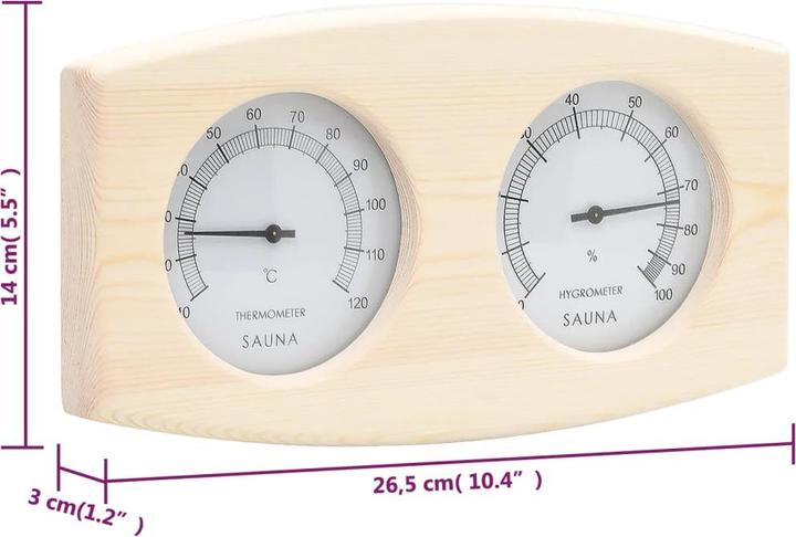 Image du produit vidaXL Saunazubehör