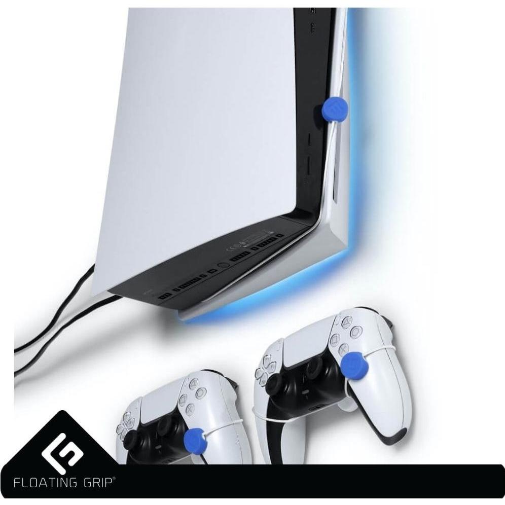 Thumbnail - Floating Grip Wall Mount Covers (Blue), Weiteres Gaming Zubehör, Blau