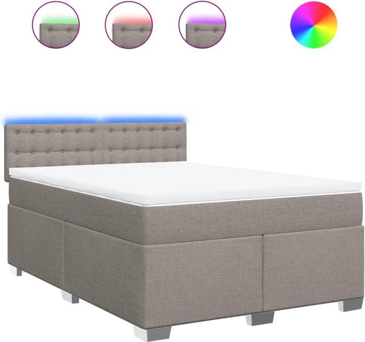 Image du produit vidaXL Boxspringbett (140 x 190 cm)
