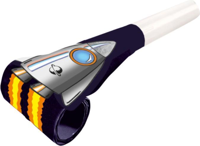 Immagine prodotto Amscan 8 Bauli d'aria Space Party Plastica / Carta Lunghezza 30 (6 pz.)