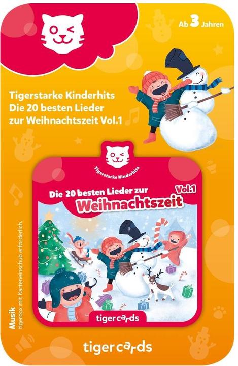 Tigermedia Tigercard Die 20 schönsten Weihnachtslieder (Deutsch)