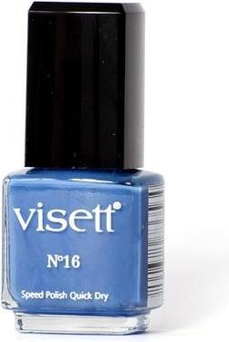 Produktbild Visett Quick Dry Speed Polish Blue Nail Polish 12ml (Blue)