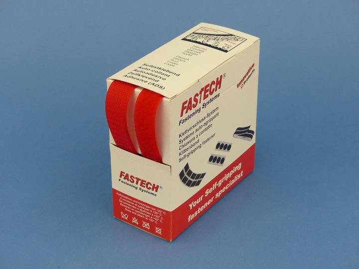 Image du produit Fastech Klettband-Box Rot (20 mm)