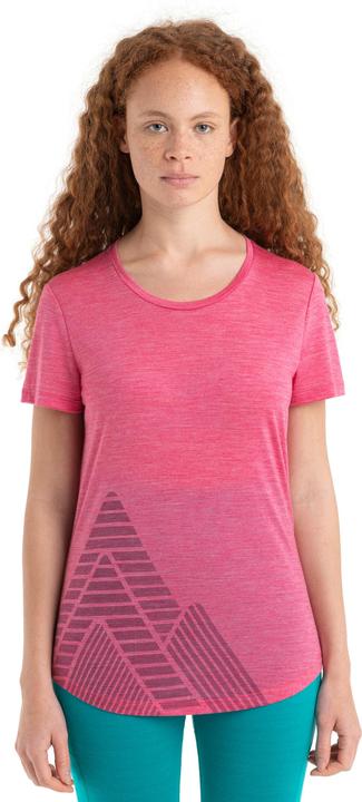 Actual product image Icebreaker Women's 125 Cool-Lite Sphere II S/S Peak Quest (XS)