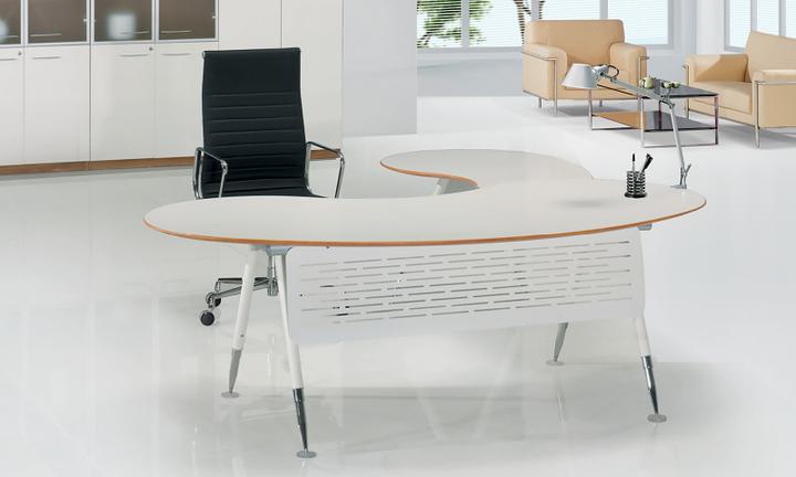 Produktbild Jet-Line Schreibtisch 'Nürnberg' in weiss