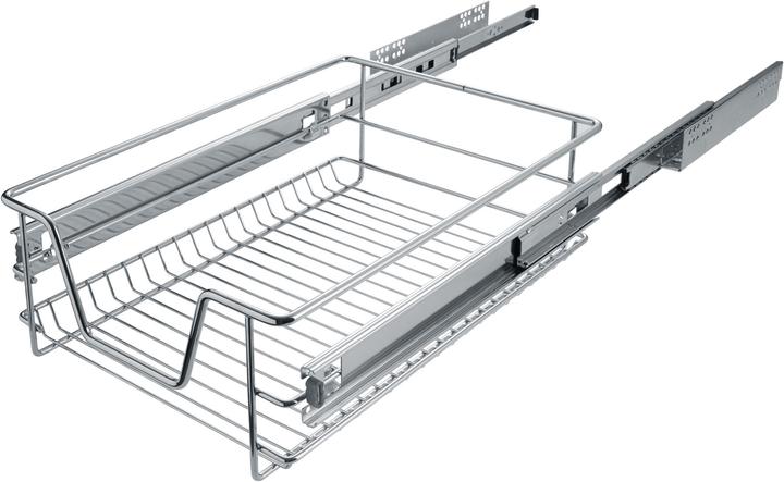 Actual product image tectake 2 Sliding wire baskets with drawer slides