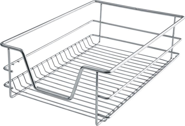 Actual product image tectake 2 Sliding wire baskets with drawer slides