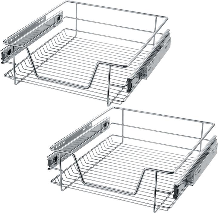 Actual product image tectake Telescopic drawer