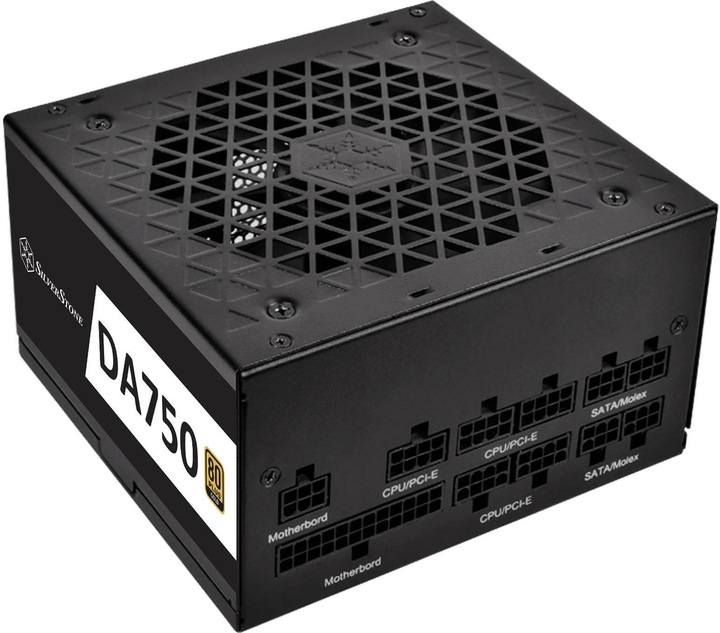Silverstone SST-DA750-G Power Supply 80 PLUS Gold, modular - 750 Watt (750 W)