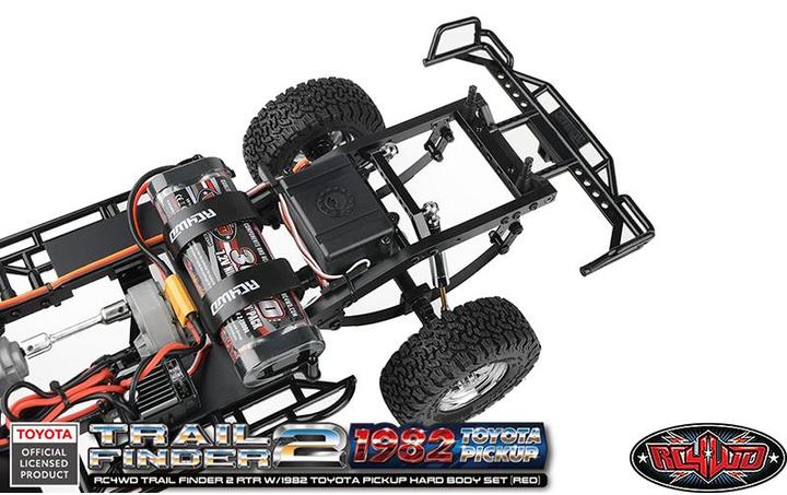 Produktbild Rc4Wd Scale Crawler Trail Finder 2 1982 Toyota, RTR, 1:10, Rot