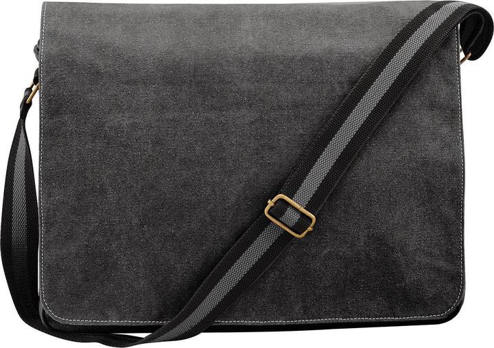 Actual product image Quadral Vintage Canvas Despatch Bag - 14 Litres