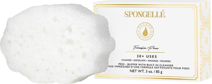 Actual product image Spongellé Pedi-Buffer - Freesia Pear (Foot bath)