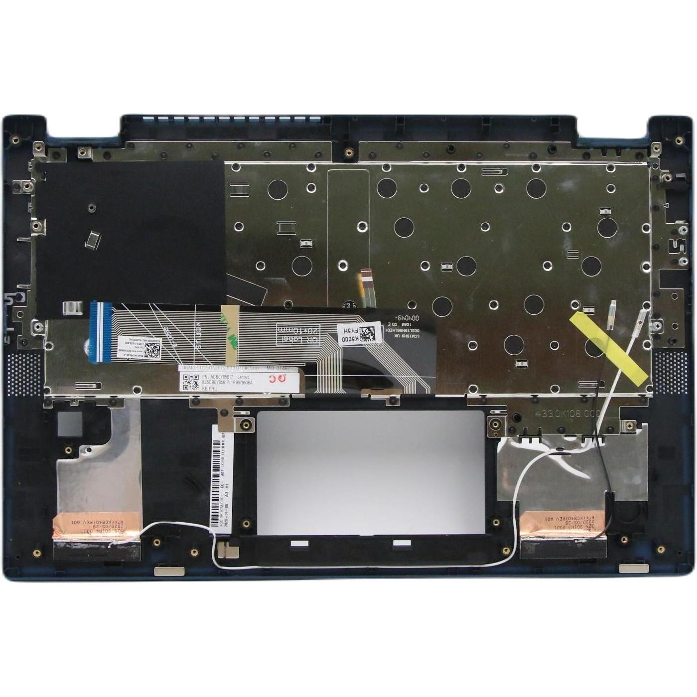 Lenovo Upper Case ASM CZ-SK W 81X1 LT, Notebook Ersatzteile, Blau, Mehrfarbig