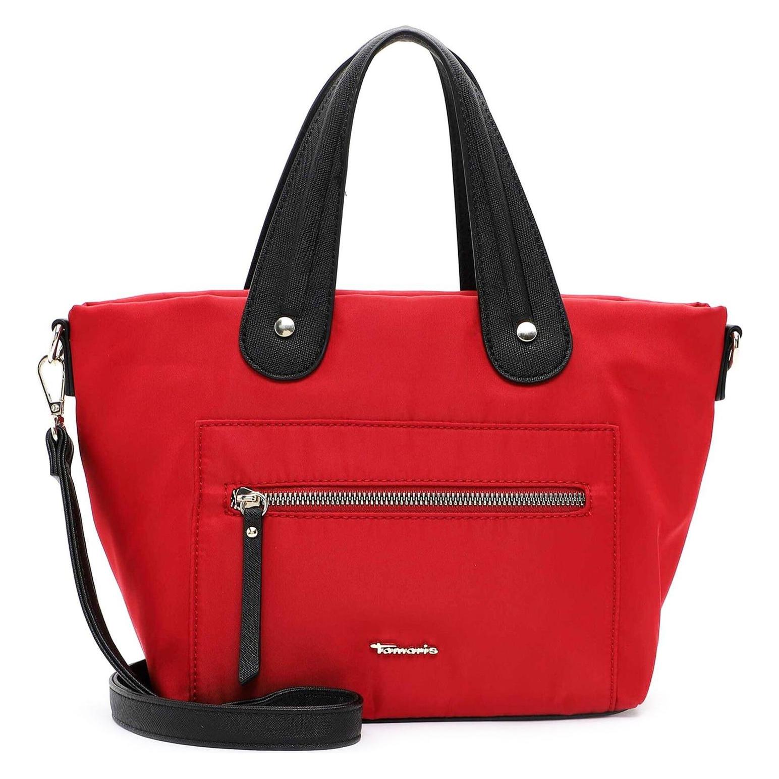Tamaris, Damen, Tasche, Shopper Johanna, Rot, (8 l)