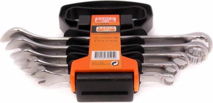 Actual product image Bahco Combination spanner set 5 pieces 8-19 mm (19 mm, 10 mm, 17 mm, 8 mm, 13 mm)