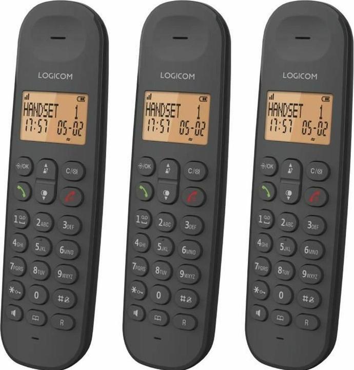 Actual product image Logicom Kabelloses Telefon ILOA 350 TRIO