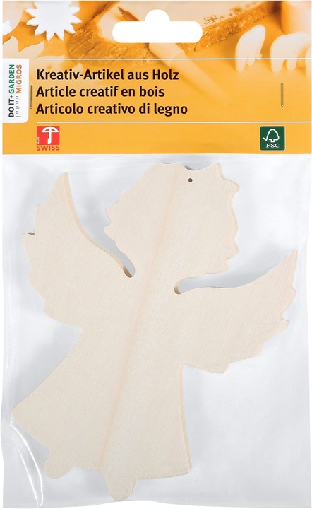 Actual product image Legna Creativa Guardian angel small FSC® 2pcs.