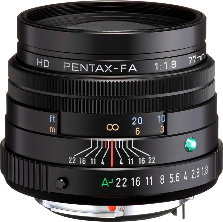 Pentax HD FA 77mm/ 1.8 Limited nero (Pentax K, Full frame)