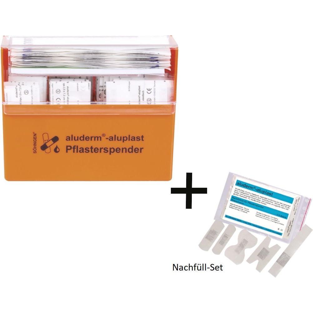 Thumbnail - Söhngen, Pflaster, Pflasterbox Edition M inkl. Nachfüllpack, 200 Pflaster, aluderm-aluplast (1 x)