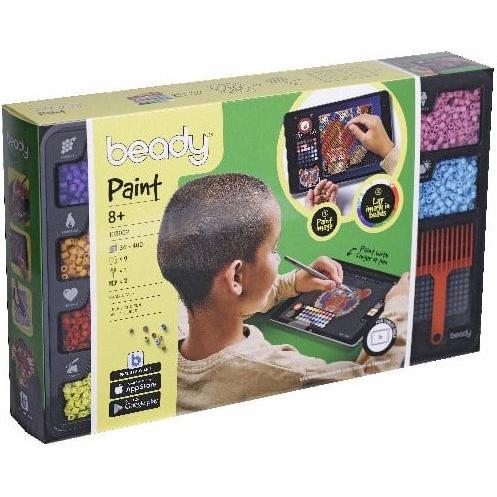 Hama Beady - Vernice - 14.400 perline, 9 piastre e 1 raschietto (390502)