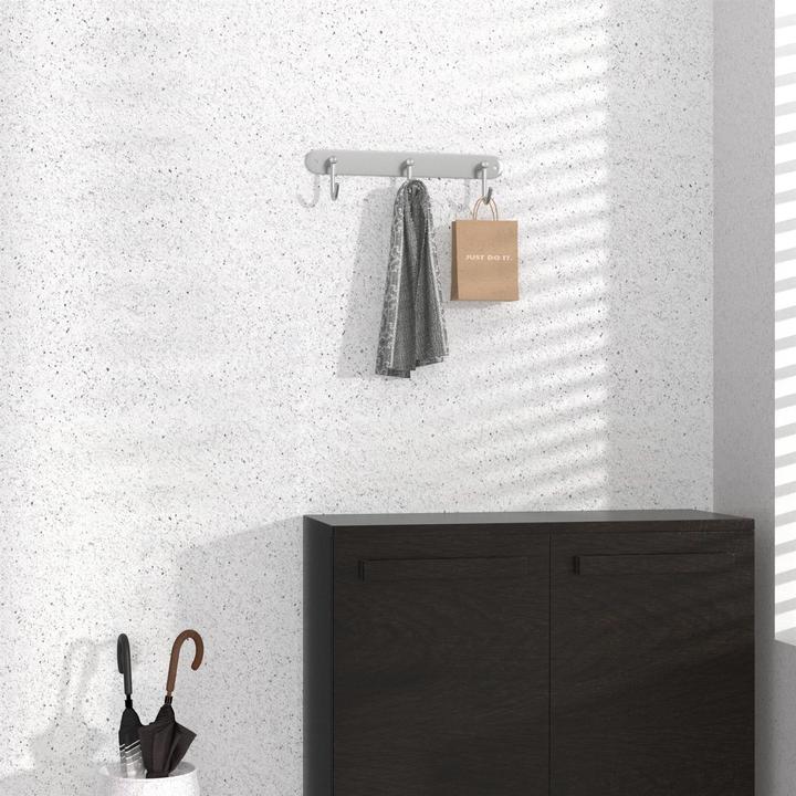 Actual product image Intirilife Coat rail with 3 hooks