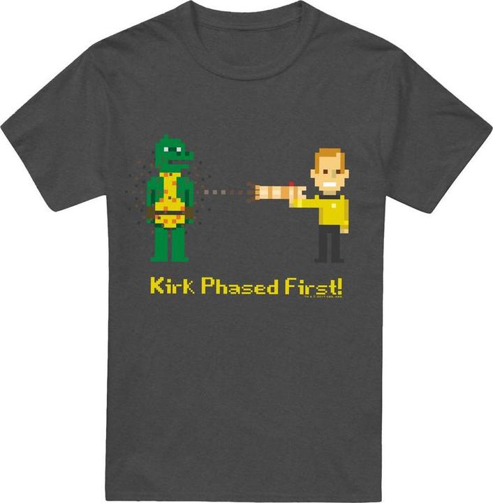 Actual product image Unisex Adult Kirk Phased First T-Shirt (M)