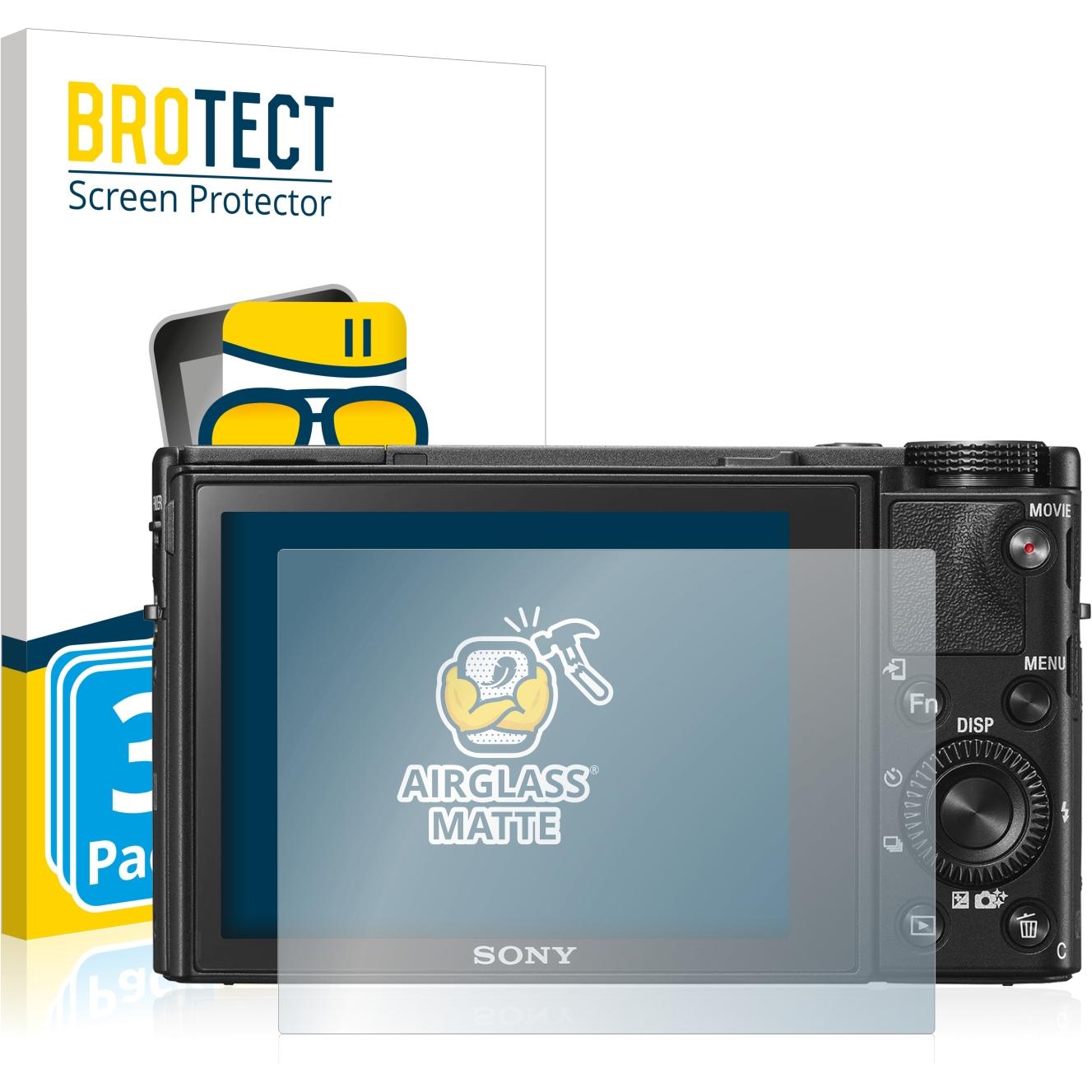 BROTECT AirGlass Panzerglasfolie Matt (Displayschutz), Kameraschutz
