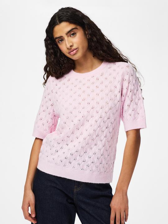 Produktbild Pieces Pclelou Ss O-Neck Knit Noos Bc (M)
