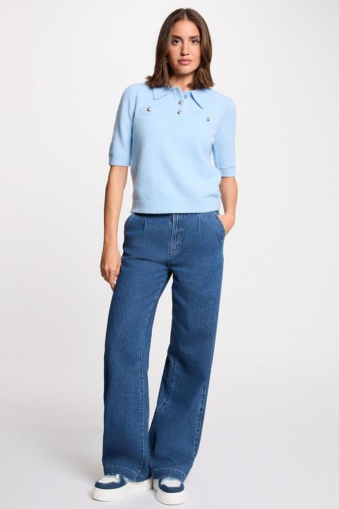 Produktbild Morgan Kurzärmeliger Polopullover (L)