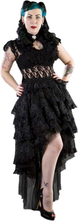 Actual product image Burleska Ladies Skirt Ophelie, Burlesque, with Lace (M/L)