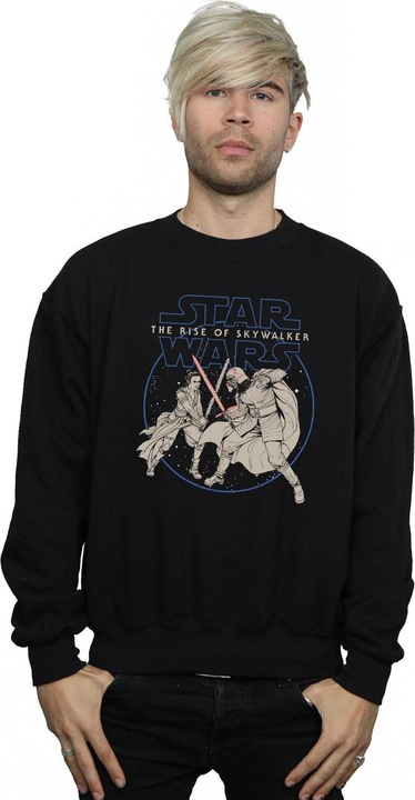 Immagine prodotto Star Wars The Rise Of Skywalker Rey And Kylo Combat Felpa Uomo (3XL)