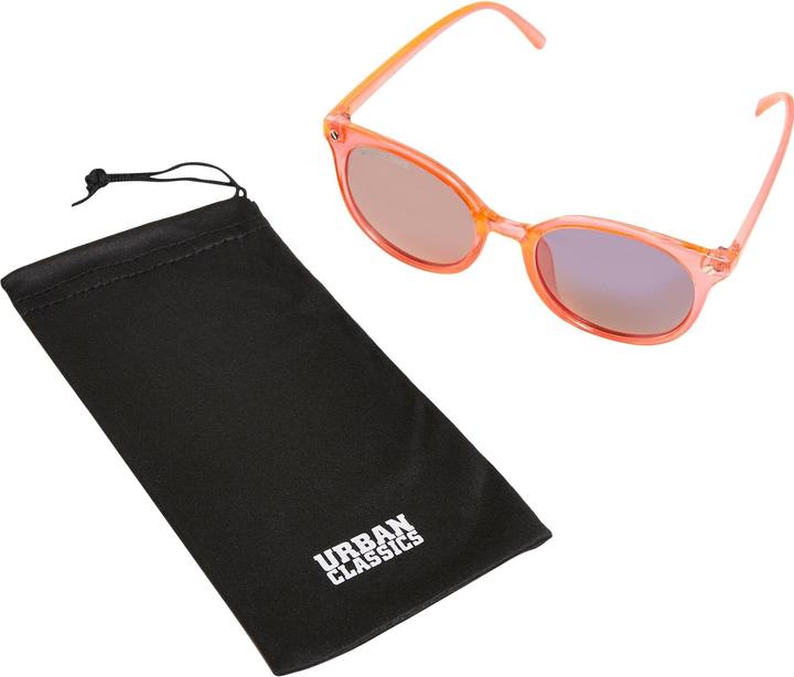 Neon orange, Black
