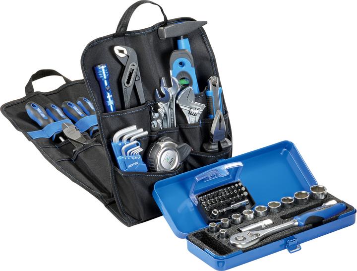 Actual product image HEYTEC Assembly tool assortment in rucksack, 92 pcs. (92 pieces)