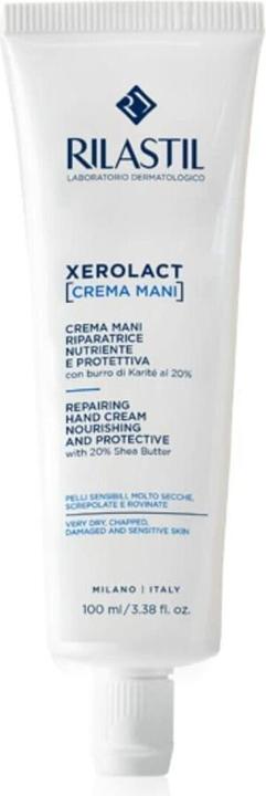 Produktbild Rilastil Xerolact Hand Cream Repairing and Nourishing with Shea Butter for Sensitive Very Dry Skin 100ml (100 ml)