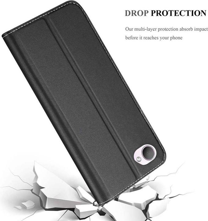 Actual product image Cadorabo Book Classy Style Cover (HTC Desire 12)