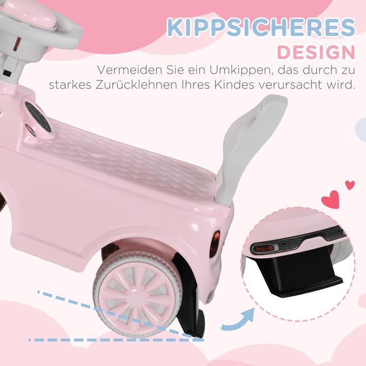 Actual product image Aiyaplay Rutschauto Kunststoff Rosa